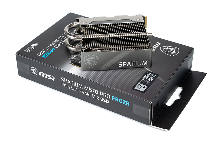 Обзор и тест SSD M.2 MSI Spatium M570 Pro Frozr 2TB
