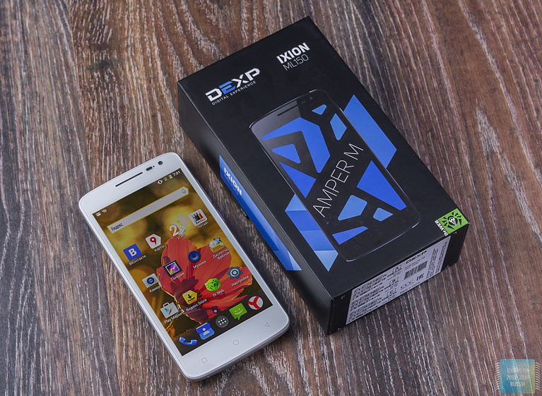 Обзор смартфона DEXP Ixion ML150 Amper M