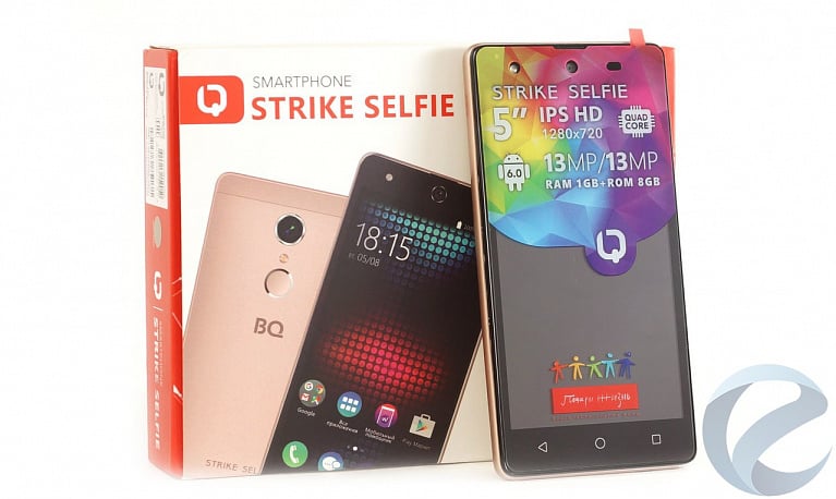 Обзор и тестирование смартфона BQS-5050 Strike Selfie