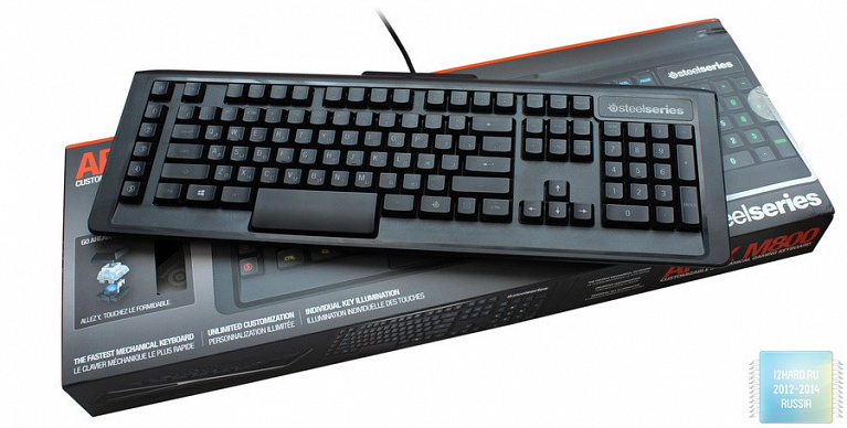 Обзор механической клавиатуры SteelSeries Apex M800