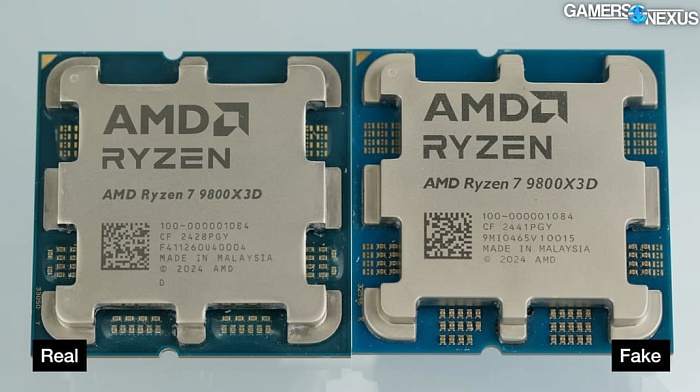 Пустышка: покупатель Ryzen 7 9800X3D через Amazon получил нерабочую болванку Пустышка: покупатель Ryzen 7 9800X3D через Amazon получил нерабочую болванку