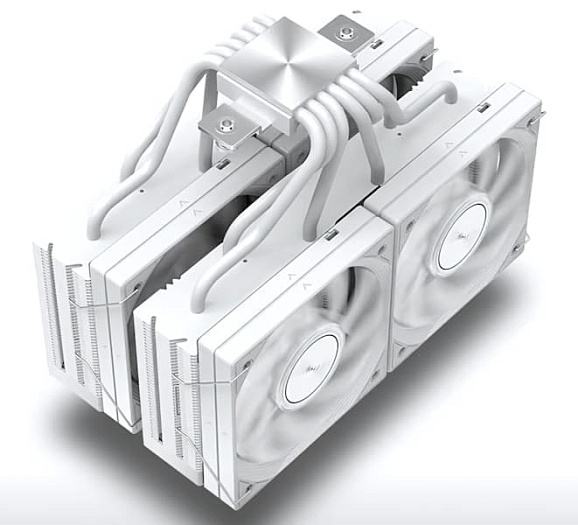 JIUSHARK JF13K &ndash; огромный воздушный кулер с 4 вентиляторами