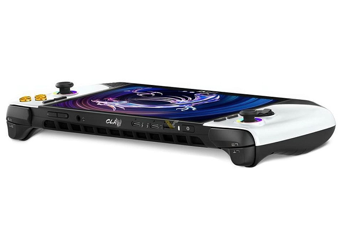 MSI выпустила обновлённую портативную консоль Claw 8 AI+ Polar Tempest Edition
