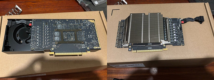 Первый разбор видеокарты Intel Arc Pro B70