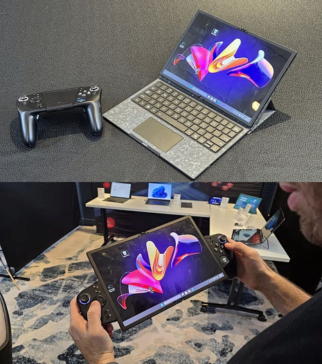 Lenovo показала концептуальные устройства Legion Go Fold и ThinkPad Modular AI PC