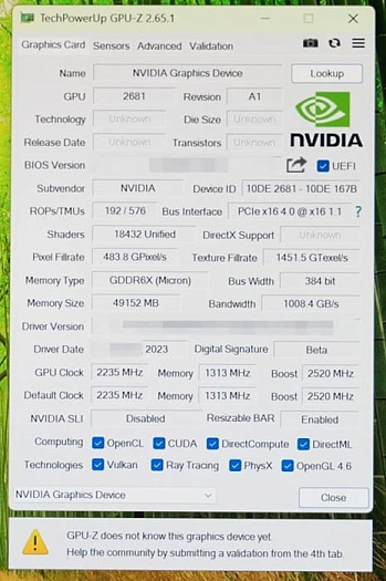 Невыпущенная NVIDIA GeForce RTX TITAN Ada протестирована известным оверклокером
