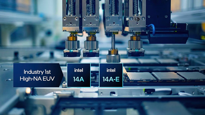 Intel начнёт массовое производство по техпроцессу 14A в 2028 году — на год раньше запланированного