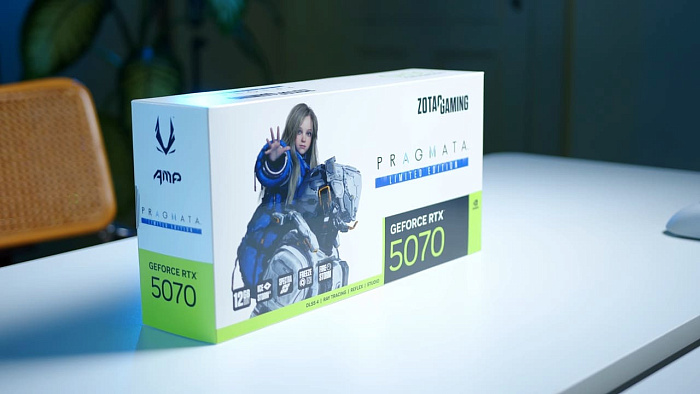 Существует всего 15 экземпляров видеокарты ZOTAC RTX 5070 AMP PRAGMATA