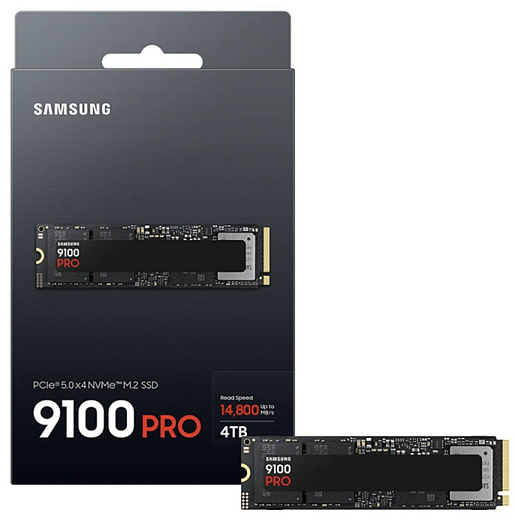Samsung официально представила флагманский твердотельный накопитель 9100 PRO