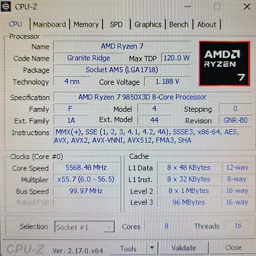 Покупатель AMD Ryzen 7 9850X3D раньше времени получил процессор на руки