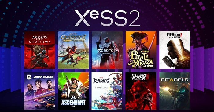 Пакет технологий Intel XeSS 2 присутствует почти в 50 игровых проектах