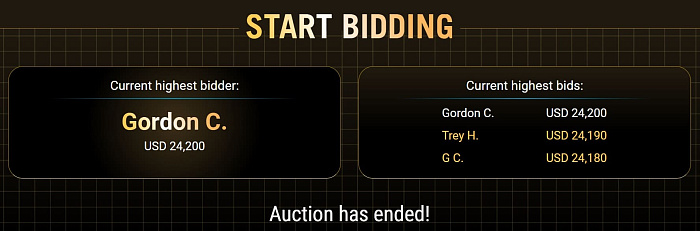 Подписанная Хуангом ROG Astral RTX 5090 Dhahab продалась на аукционе за $24 тысячи