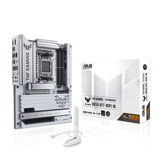 ASUS привезёт на COMPUTEX 2025 материнскую плату TUF Gaming B850-BTF WIFI W