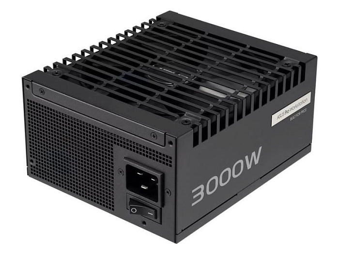 Блоки питания ASUS Pro WS мощностью до 3000 Вт полноценно выпущены
