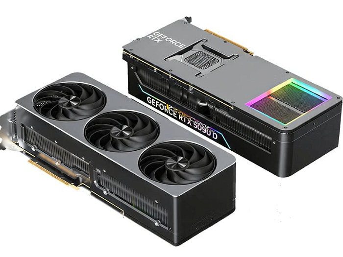 Lenovo использует в своих игровых ПК видеокарты RTX 5090D и RTX 5080 собственного производства