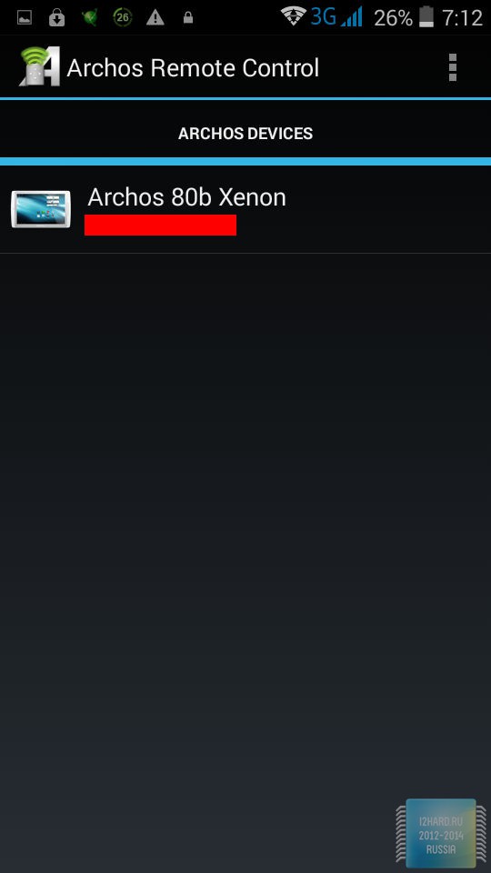 Программное обеспечение планшета ARCHOS 80b Xenon