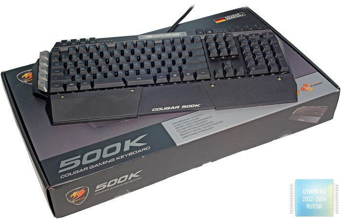 Обзор и тест игровой клавиатуры COUGAR 500K