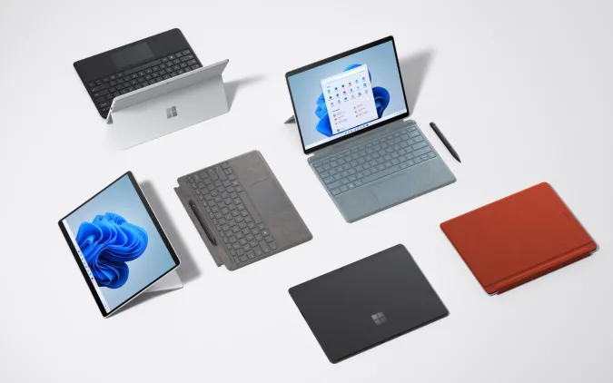 Microsoft показала планшеты Surface Pro 8, Surface X и Surface Go 3