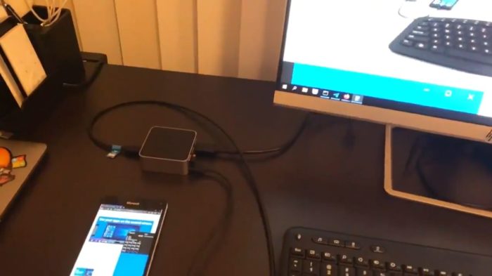 На Lumia 950 XL с Windows 10 энтузиасты запустили поддержку двух экранов