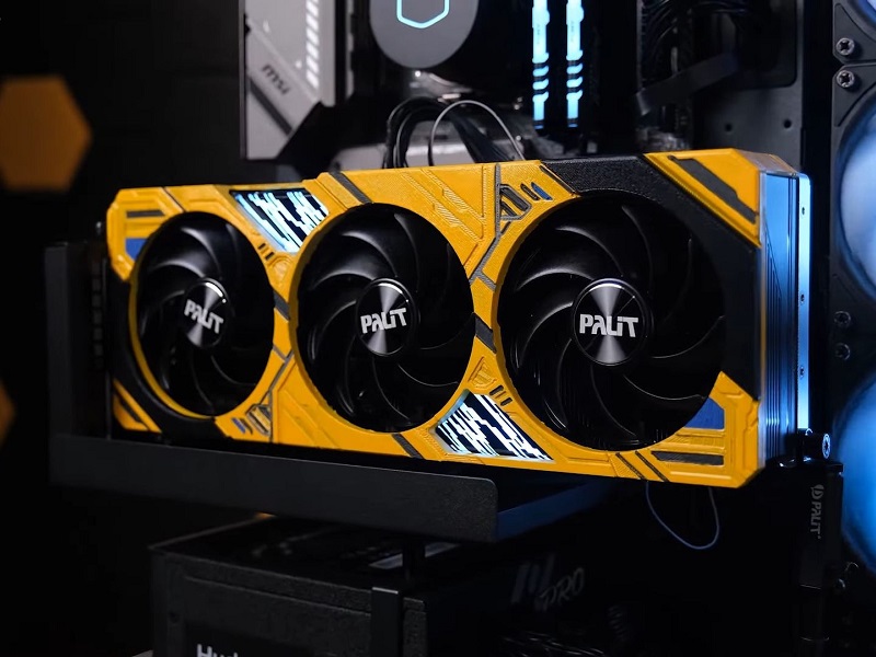 Видеокарты Palit GamingPro RTX 4000 получили поддержку кастомных ...