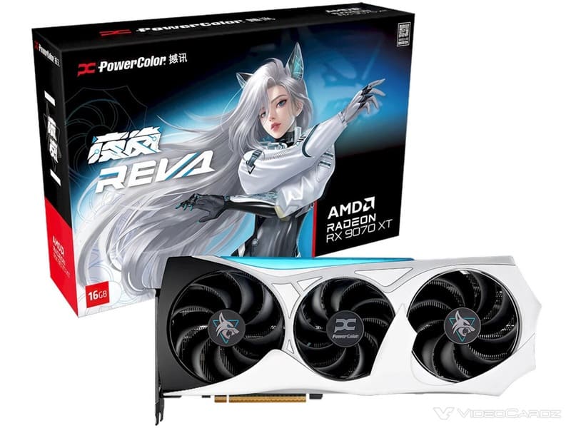 見本盤 白ラベル PROMO CHARGED G.B.H 襲撃 35105-25 PowerColor выпустила видеокарту Radeon RX 9070 XT Hellhound REVA