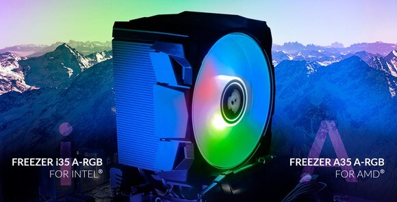 Arctic представила кулер Freezer i35 A-RGB/Freezer A35 A-RGB