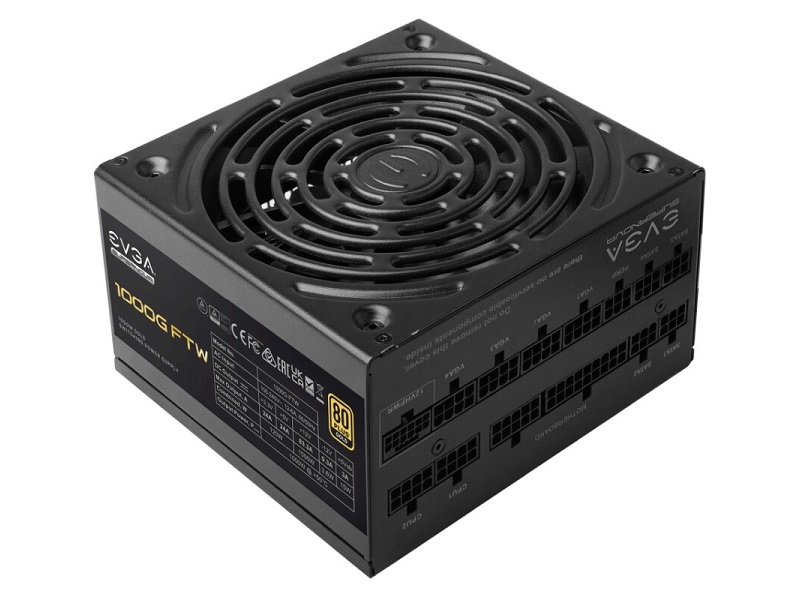 EVGA выпустила блоки питания SuperNOVA Gold FTW мощностью 850 и 1000 Вт ...