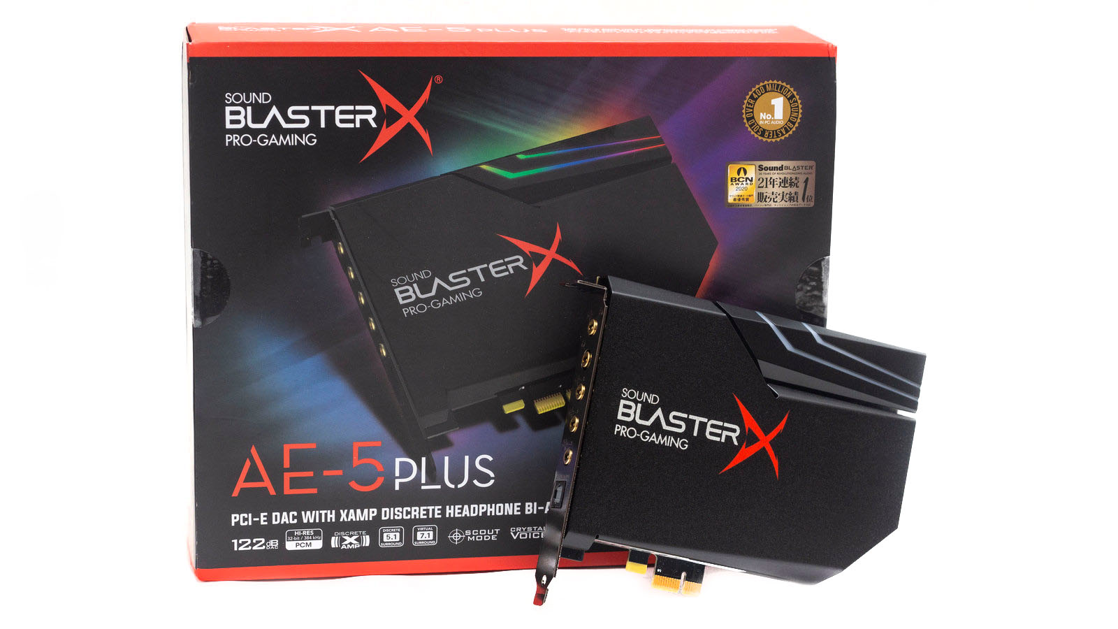 Внутренняя звуковая карта creative sound blaster ae 5 plus обзор