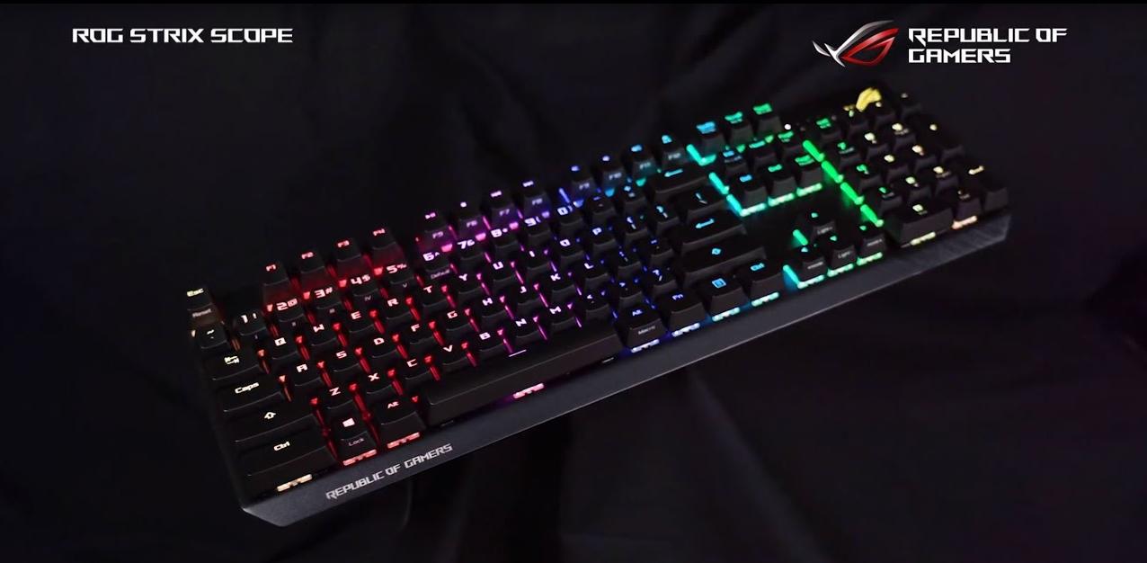 Asus rog strix разбор клавиатуры