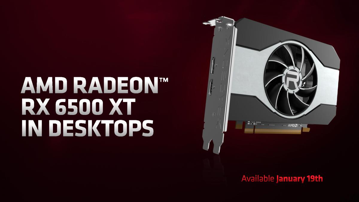 AMD представила видеокарты Radeon RX 6400 / RX 6500 XT — i2HARD