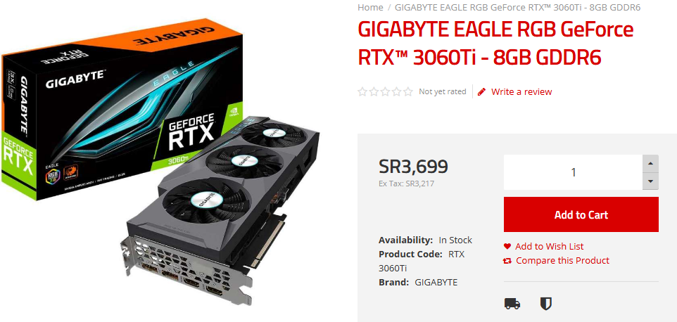 Сравнение видеокарт 3060 и 3060 ti