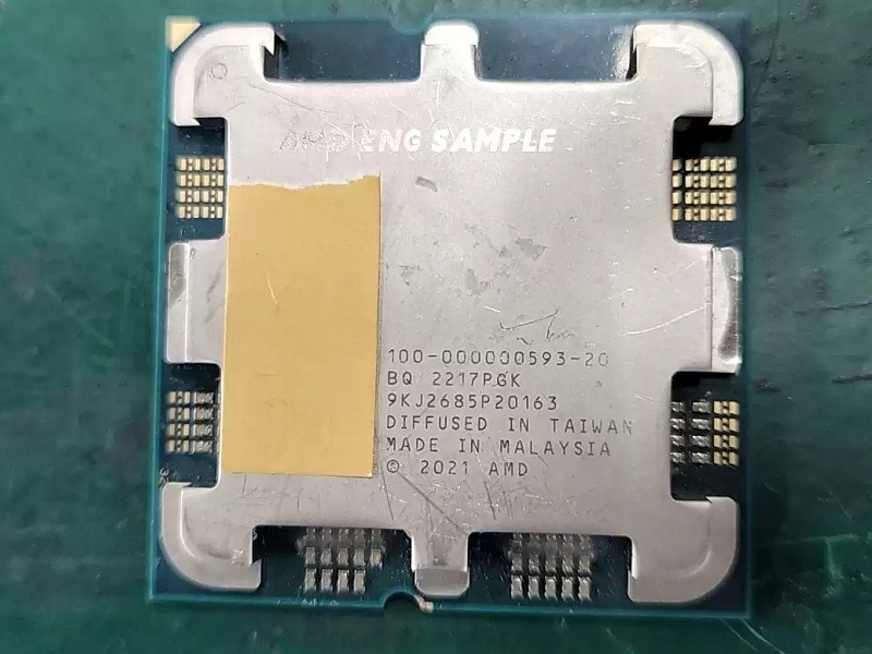 Инженерный образец AMD Ryzen 5 7600X появился на вторичном рынке Китая ...