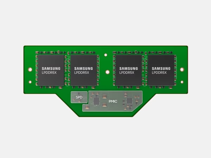 Samsung анонсировала новый тип памяти LPCAMM LPDDR5X — i2HARD