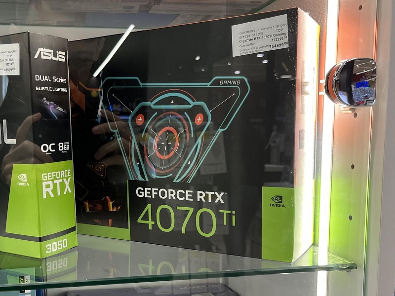 NVIDIA GeForce RTX 4070 Ti уже продается в сербском магазине за $1400 ...