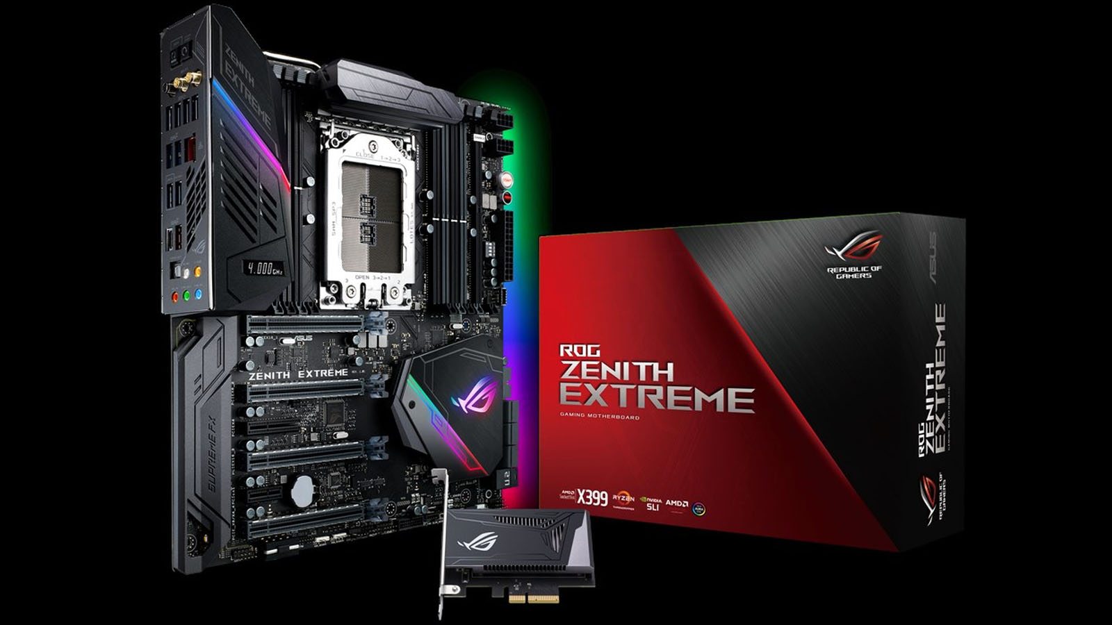 Asus rog zenith extreme обзор