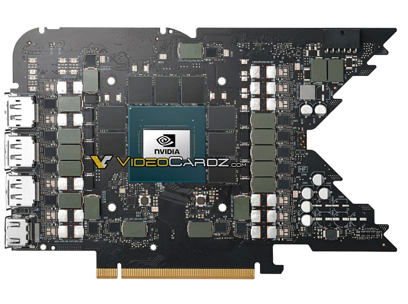 Полноценное изображение печатной платы NVIDIA GeForce RTX 4080 Founder ...