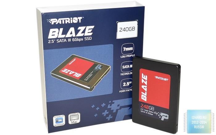 Обзор и тест SSD Patriot Memory PB240GS25SSDR