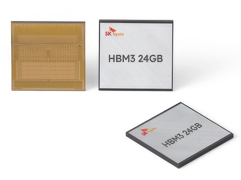 SK hynix начала поставлять клиентам образцы 12-слойной памяти HBM3 ...