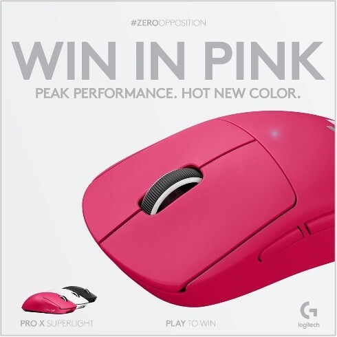 logitech superlight pink