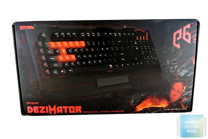 Обзор механической игровой клавиатуры Dezimator от компании EpicGear