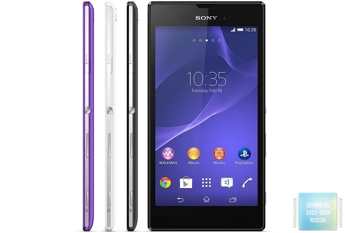 Sony представила смартфон Xperia T3