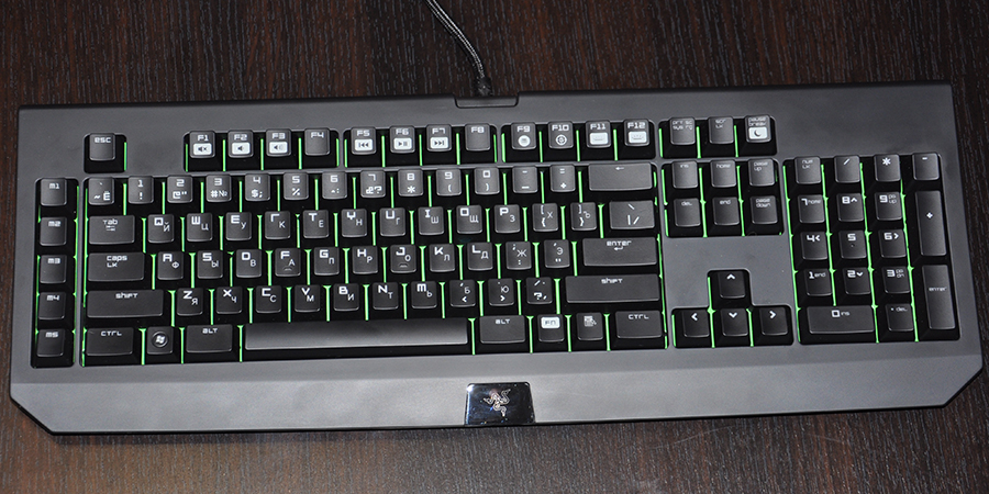 Как поменять цвет на клавиатуре razer blackwidow