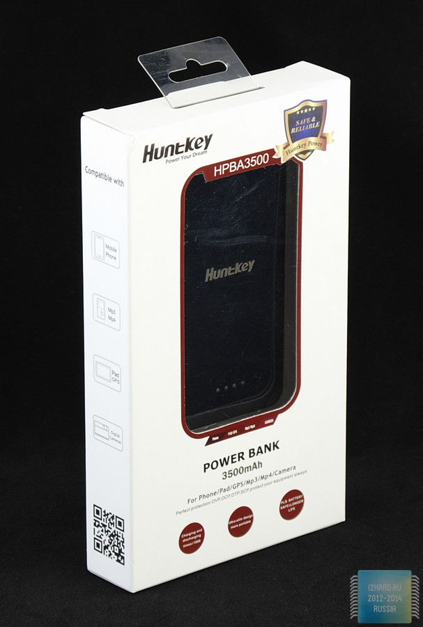 Обзор мобильного аккумулятора HuntKey HPBA3500 (HKP035-AB)