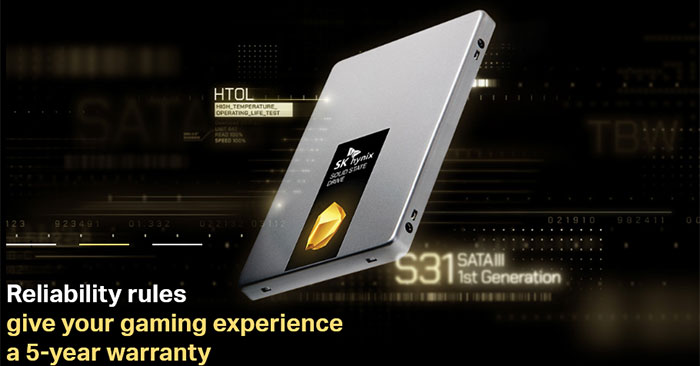 SK Hynix анонсировала выход твердотельного накопителя Gold S31