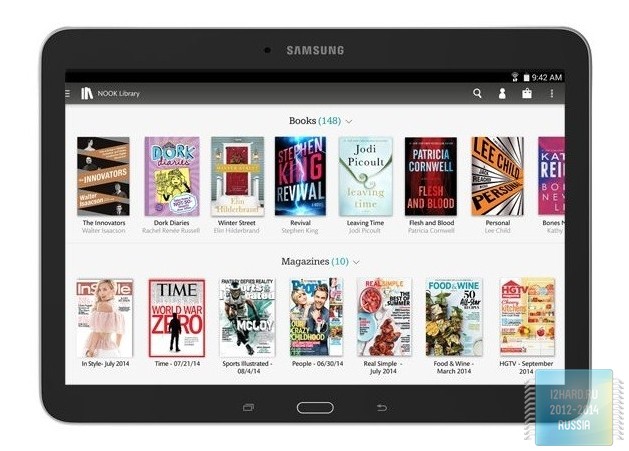 Samsung в сотрудничестве с Barnes & Noble показала новый Galaxy Tab 4 Nook 10.1