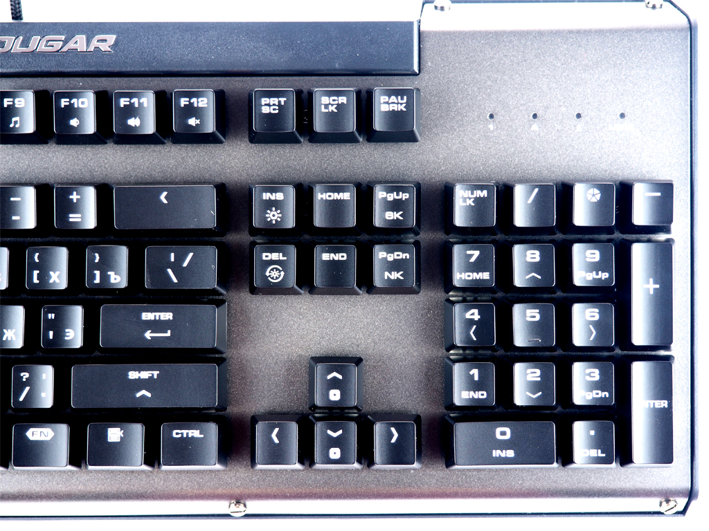 Фото раскладки клавиатуры компьютера крупным планом