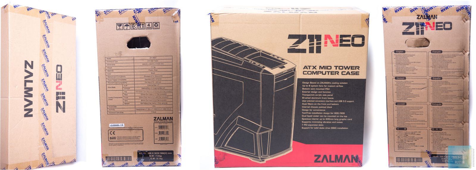 Подробный обзор корпуса Zalman Z11 Plus. Обзор и тестирование корпуса Zalman Z11 Neo Zalman z11 черный