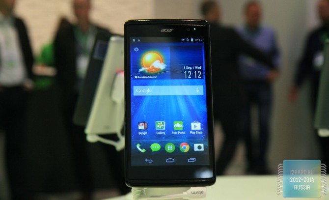 Компания Acer представила новую модель смартфона Liquid Z500 с уникальными аудио возможностями