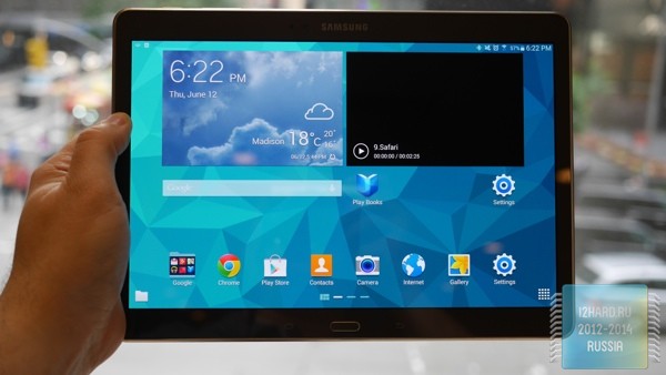 Стала известна новая информация, касающаяся Galaxy Tab S с улучшенным процессором