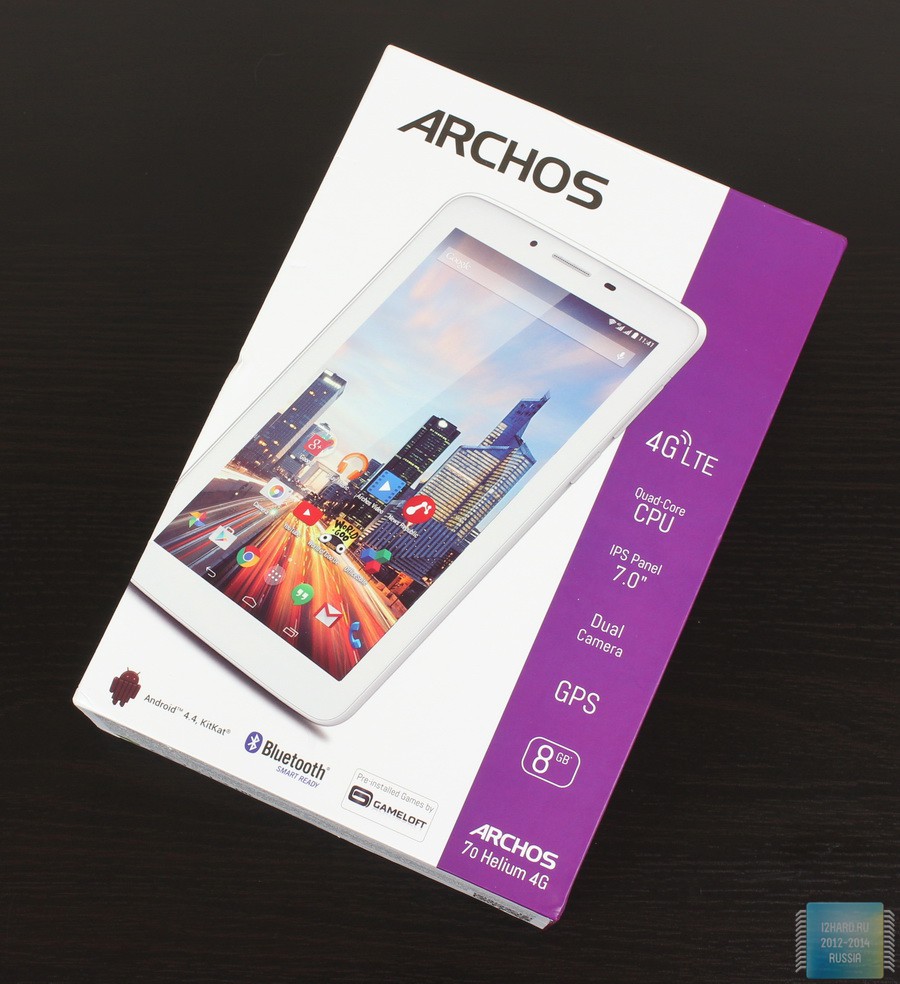 Обзор планшета ARCHOS 70 Helium 4G — i2HARD